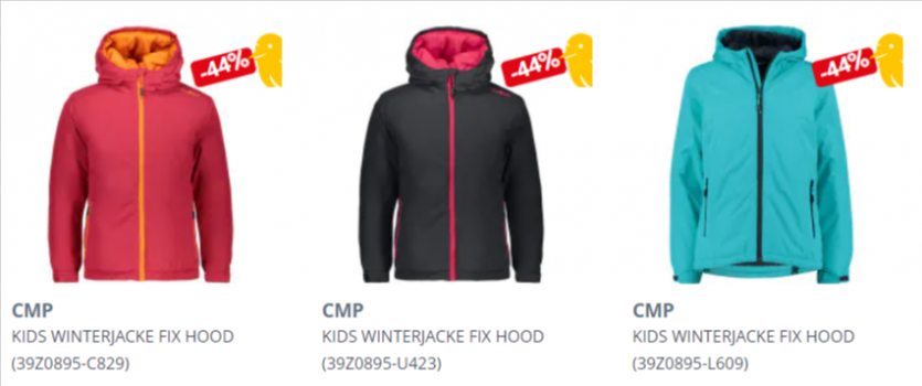 CMP Fix Hood Kinder Winterjacke e1637776375891