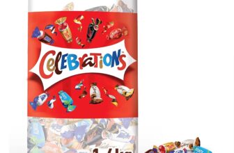Celebrations Blisterbox 1,4 kg Multipack mit 160 Pralinen - bunte Pralinen in verschiedenen Sorten
