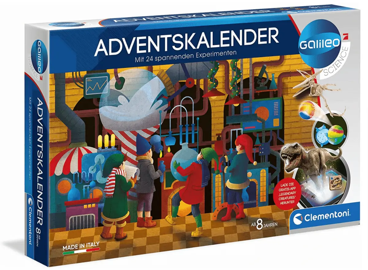 Clementoni 59190 Galileo Lab – Galileo Adventskalender 2021 für 12,99 € inkl. Prime-Versand (statt 16,99 €)