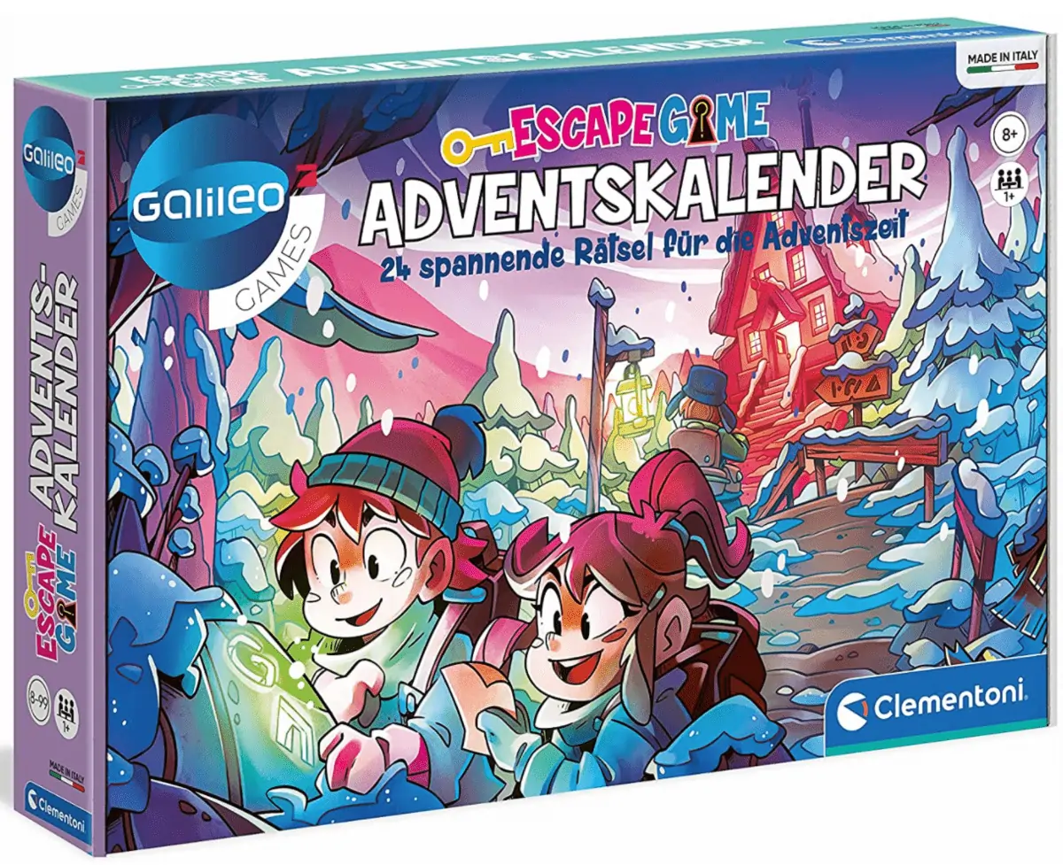 Clementoni 59251 Escape Game-Adventskalender 2024 für 12,97€ (statt 20,83 €)