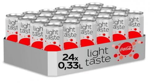 Coca-Cola Light Taste 24er Pack (24 x 330 ml) für 16,99 € inkl. Prime-Versand zzgl. Pfand