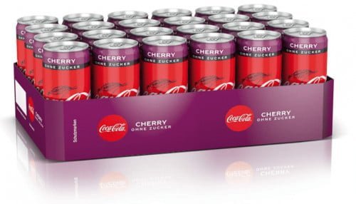 Coca-Cola Zero Sugar Cherry Einweg Dose 24er Pack (24 x 330 ml) ab 9,44 € zzgl. Pfand & Prime-Versand
