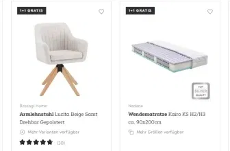 mömax Early Black Friday: 1+1 Gratis - Möbel kaufen und sparen