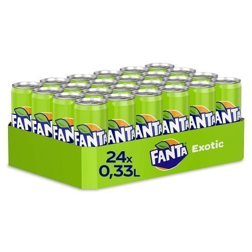 Fanta Exotic Einweg Dosen 24er Pack (24 x 330 ml) ab 15,29 € inkl. Prime-Versand zzgl. Pfand