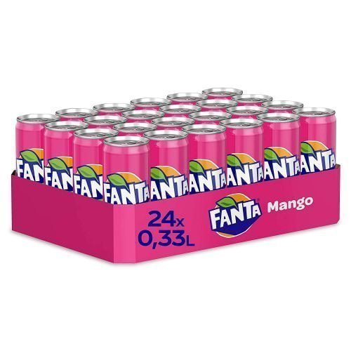 Fanta Mango & Dragonfruit Einweg Dosen 24er Pack (24 x 330 ml) ab 16,49 € inkl. Prime-Versand zzgl. Pfand