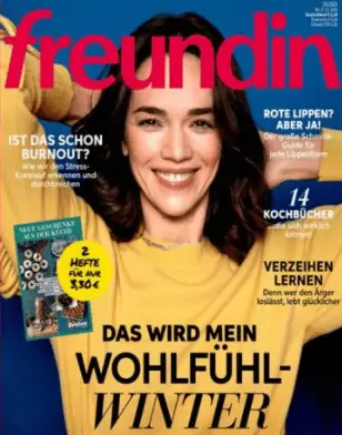 Gratis: Freundin Jahresabonnement gratis & unverbindlich (26 Ausgaben – keine Kündigung nötig)