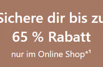Grosser Lagerverkauf Bis zu 65 auf viele Artikel