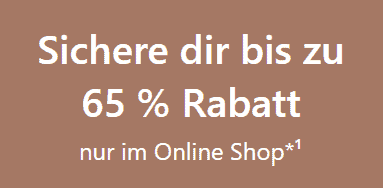 Porta Lagerverkauf: bis zu 65 % Rabatt auf alles