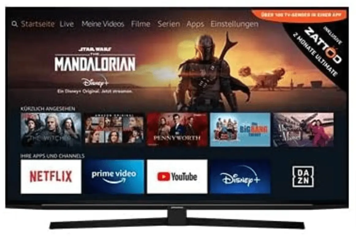 Grundig 65 GUB 8040, 4K/UHD, LED, Smart TV, 164 cm [65 Zoll] für 569,00 € inkl. Versand