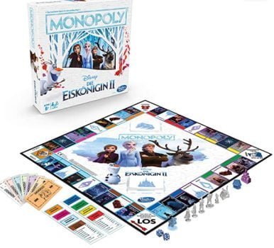 Hasbro 61106642 Disney Die Eiskoenigin 2 Monopoly Brettspiel fuer Kinder ab 8 Jahren Amazon de Spielzeug