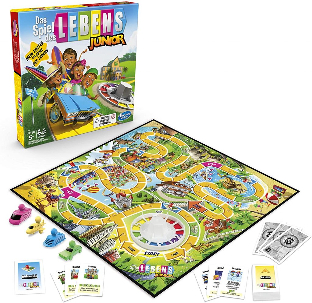 Hasbro E6678100 Spiel Des Lebens Junior