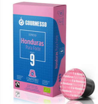 Honduras Pura Forte   Kompatible Kapseln fuer Nespresso®  Systeme   Gourmesso