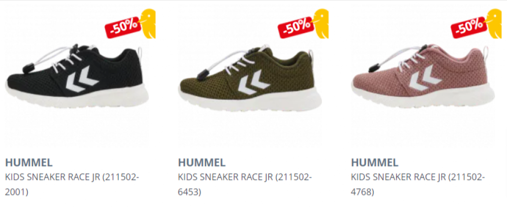 Hummel Race Jr Kinder Sneaker