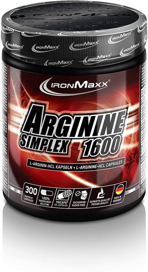 IronMaxx Arginin Simplex 1600 ab 19,16 € inkl. Prime-Versand