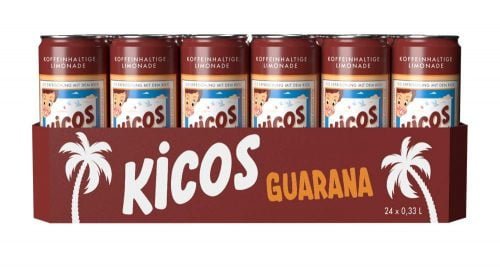 Kicos Guarana Dosen 24er Pack (24 x 330 ml) ab 12,77 € inkl. Prime-Versand zzgl. Pfand