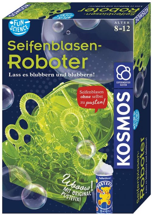 Kosmos 654122 Fun Science Seifenblasen-Roboter für 8,00 € inkl. Prime-Versand