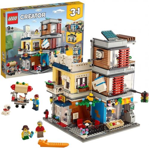 LEGO 31097 Creator 3in1 Stadthaus mit Zoohandlung & Café für 54,90 € inkl. Versand