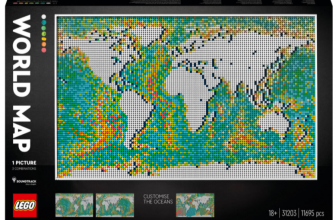 LEGO Art 31203 Weltkarte e1636274181516