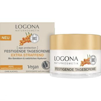 LOGONA Naturkosmetik Festigende Tagescreme mit Bio Sanddorn Hyaluron e1637999767186