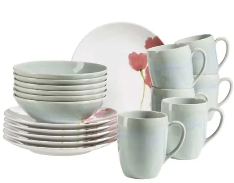 Mäser Frühstücksset Ossia (18-teilig, Keramik) für 39,99 € inkl. Versand statt 54,72 €