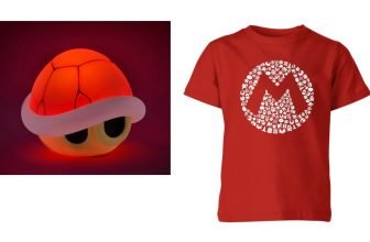 Mario Kart Red Shell Lampe Kinder T Shirt im Mario Kart Design 2