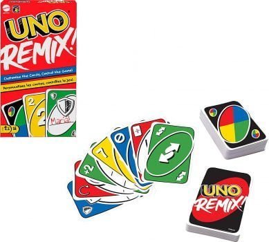 Mattel Games GXD71 UNO® Remix Individuell gestaltbares Kartenspiel e1635783222735