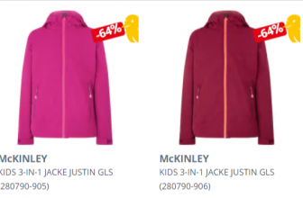 McKINLEY Kinder Doppeljacke Justin