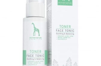 Mother Nature Cosmetics Face Tonic mit Bio Aloe Vera Weizenkeimoel und Calendula e1637094865294