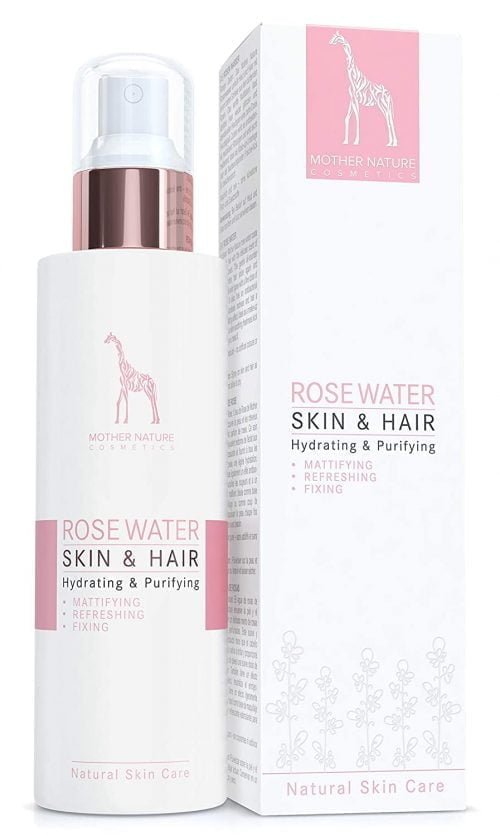 [Exklusiv] Mother Nature Cosmetics Rosenwasser 100 % natürlich für 8,98 € inkl. Prime-Versand
