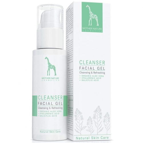 [Exklusiv] Mother Nature Cosmetics Waschgel mit Bio-Aloe Vera, Hyaluronsäure und Salizylsäure für 10,20 € inkl. Prime-Versand