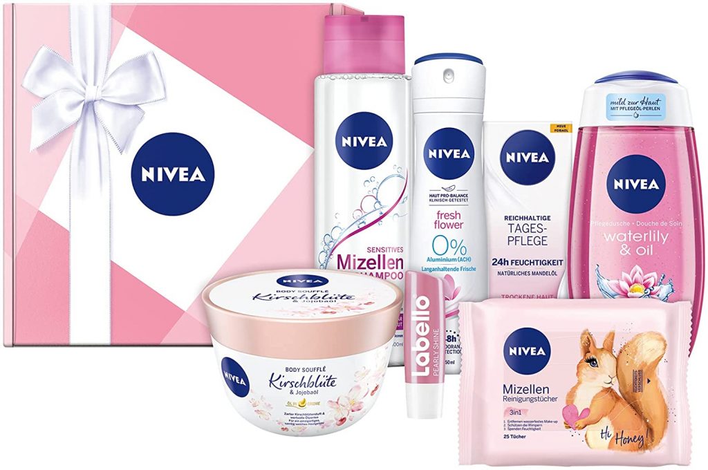 Nivea Geschenkbox Rosa