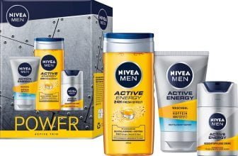 NIVEA MEN Power Active Trio Geschenkset e1637675957834