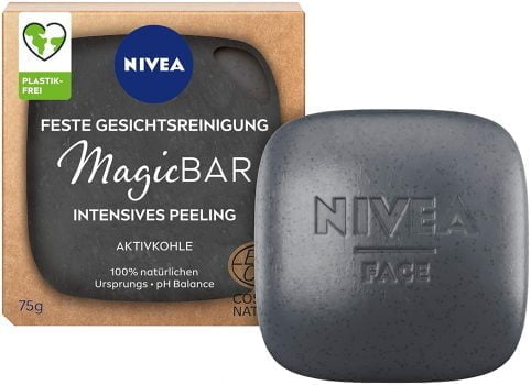 NIVEA MagicBar Feste Gesichtsreinigung Intensives Peeling e1637690688146