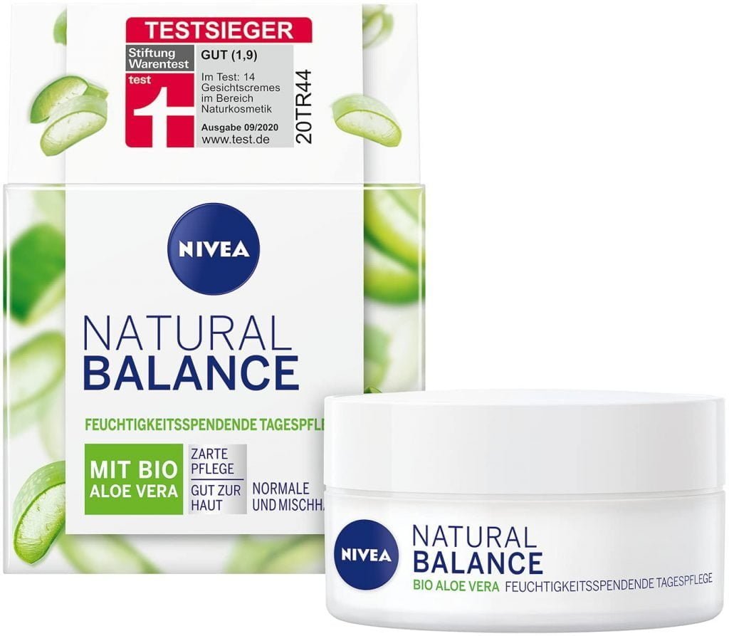 Nivea Natural Balance Feuchtigkeitsspendende Tagespflege