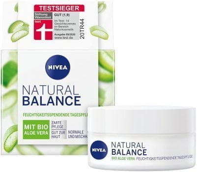 NIVEA Natural Balance feuchtigkeitsspendende Tagespflege e1637683849553