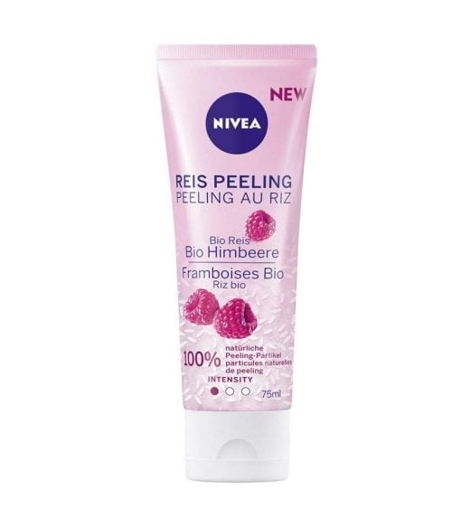 NIVEA Reis Peeling Bio Himbeere Gesichtsreinigung im 5er Pack ab 8,36 € inkl. Prime-Versand