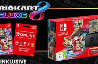 Nintendo Switch Konsole Mario Kart 8 Deluxe 3 Monate Nintendo Switch Online fuer 287E statt 356E Snipz de