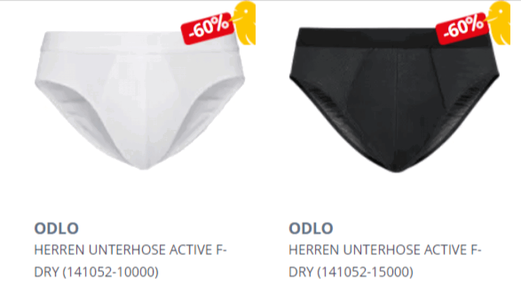 Odlo 141052 – Active F-Dry Light Funktionsunterwäsche