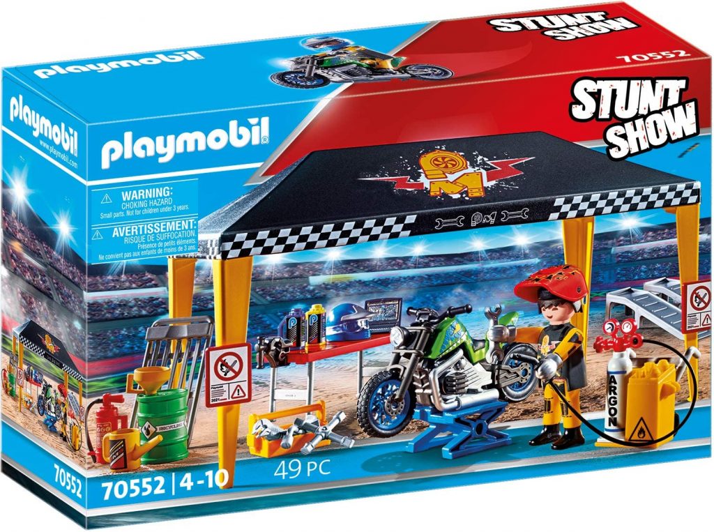 Playmobil Stuntshow 70552 Werkstattzelt