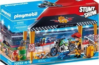 PLAYMOBIL Stuntshow 70552 Werkstattzelt e1637829827417