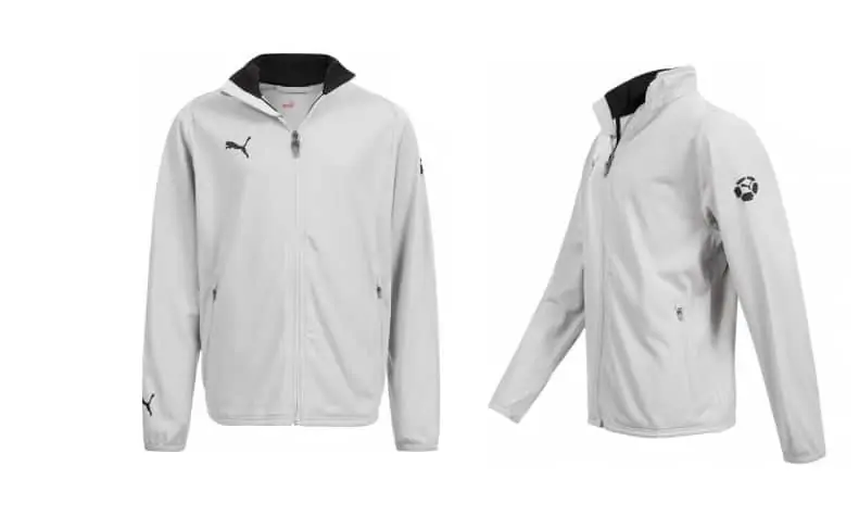 PUMA Kinder Trainingsjacke Poly (Gr. 140 bis 176) für 13,94 € inkl. Versand statt 25,00 €
