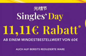 Parfümerie Pieper Singles' Day