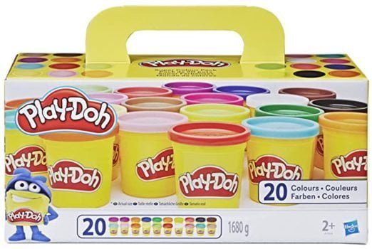 Play Doh Super Farbenset 20er Pack Knete für fantasievolles und kreatives Spielen Amazon de Spielzeug