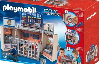 Playmobil City Action Aufklapp Spiel Box Polizeistation 5421 e1637915365274