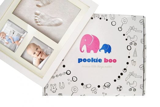 Pookie Boo Premium Baby Hand und Fussabdruck Set e1637176386120