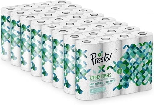 Presto TAD Kuechenrollen 32 Rollen 32 x 51 2 lagige Blaetter e1637227586316