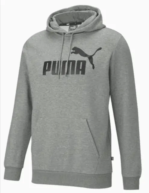 Puma Essentials Big Logo Herrenhoodie in grau o. schwarz(Gr. XS bis XL) für 26,25 € inkl. Versand
