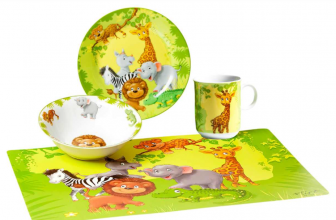 Ritzenhoff Breker Kindergeschirrset Dschungeltiere e1636300249115