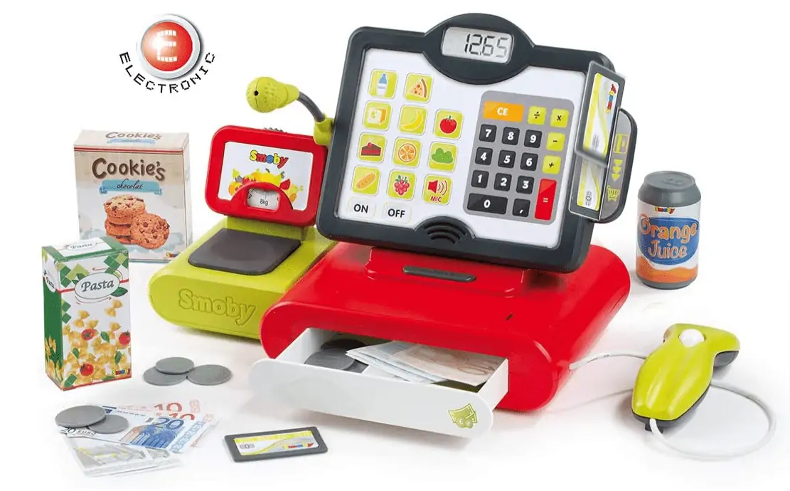 Smoby – Elektronische Supermarktkasse – Spielkasse für 26,76 € inkl. Versand (statt 44,89 €)