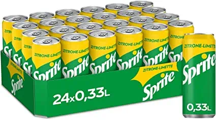 Sprite Einweg Dosen 24er Pack (24 x 330 ml) ab 13,49 € zzgl. Pfand & Prime-Versand